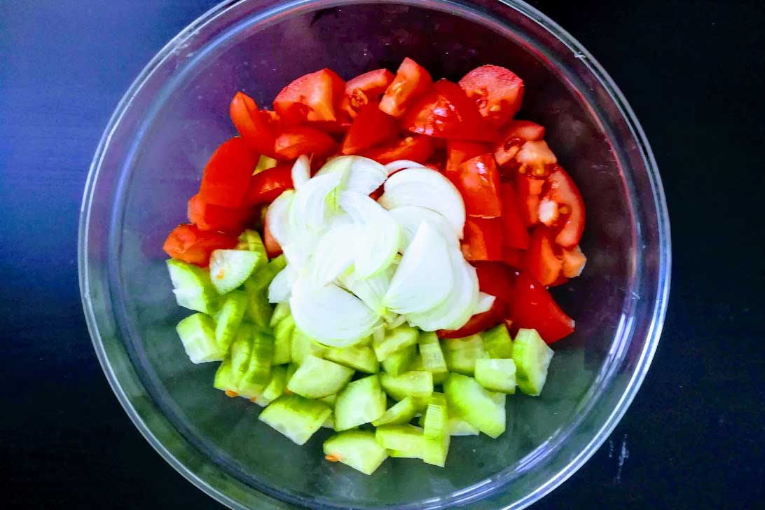 Schopska-Salat